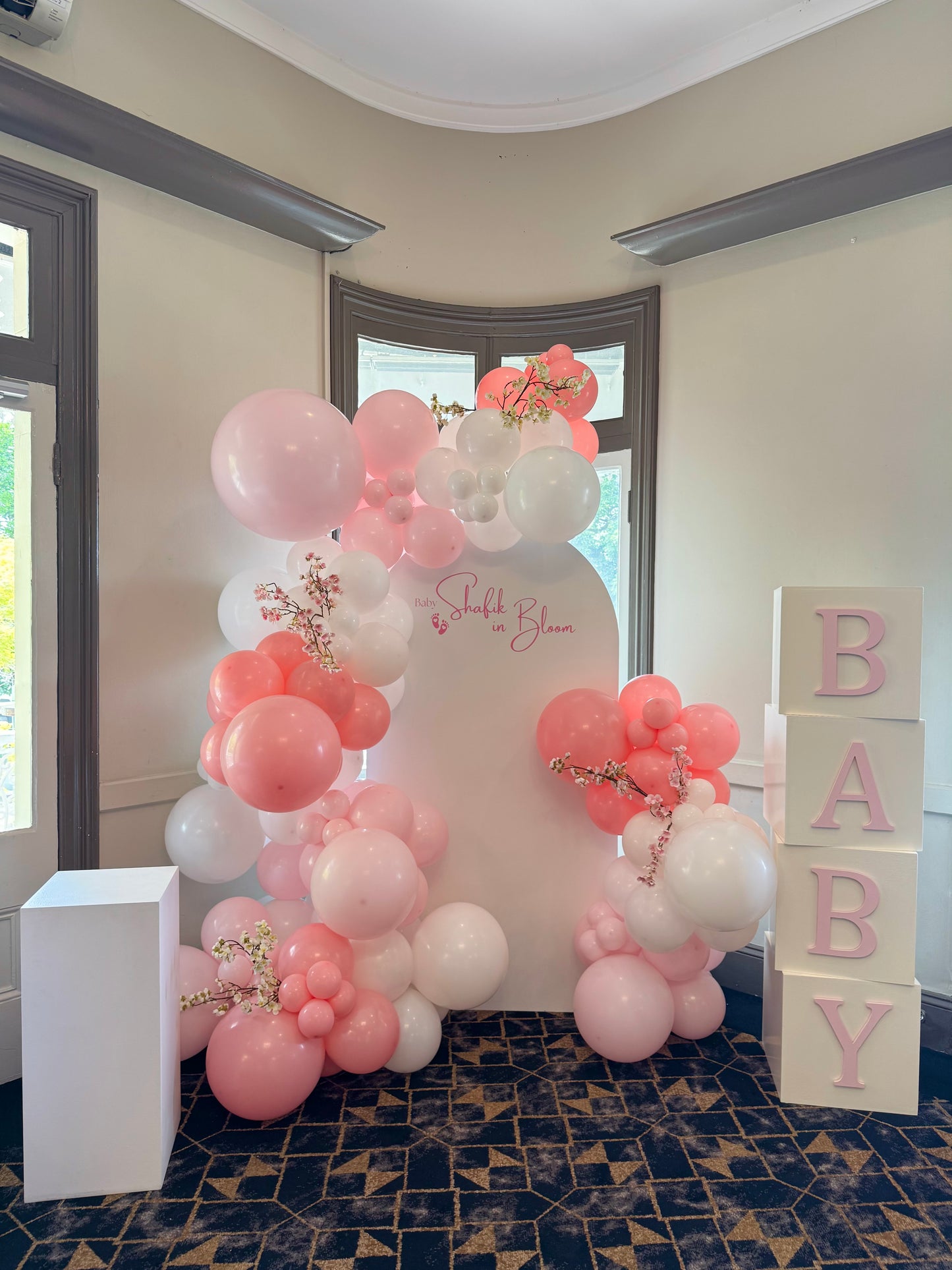 Baby Shower Balloon Arch, Balloon Arch Brisbane, Baby Shower Balloons