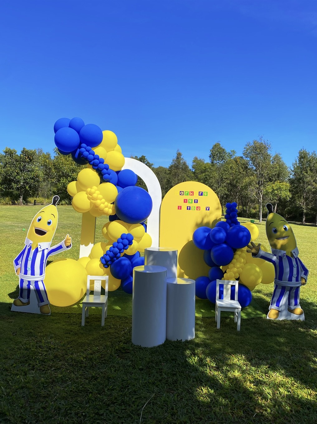 Banana's In Pyjama Cutout Hire, Kids Theme Party