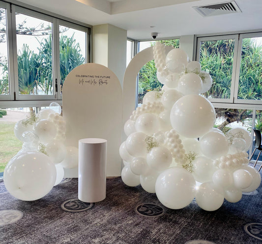 Engagement Party Balloons, Balloons Brisbane, Balloons For Engagement Party, Balloon Arch, Balloon Garland Brisbane