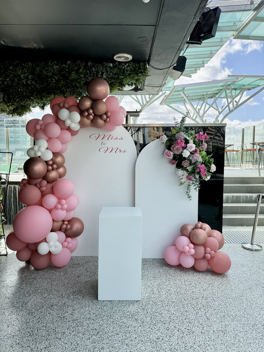 Balloons and Florals Package