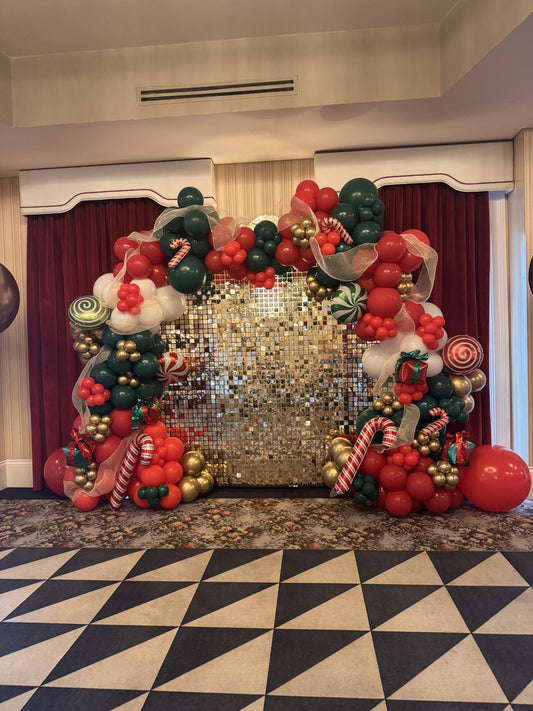 Christmas Party Shimmer Wall