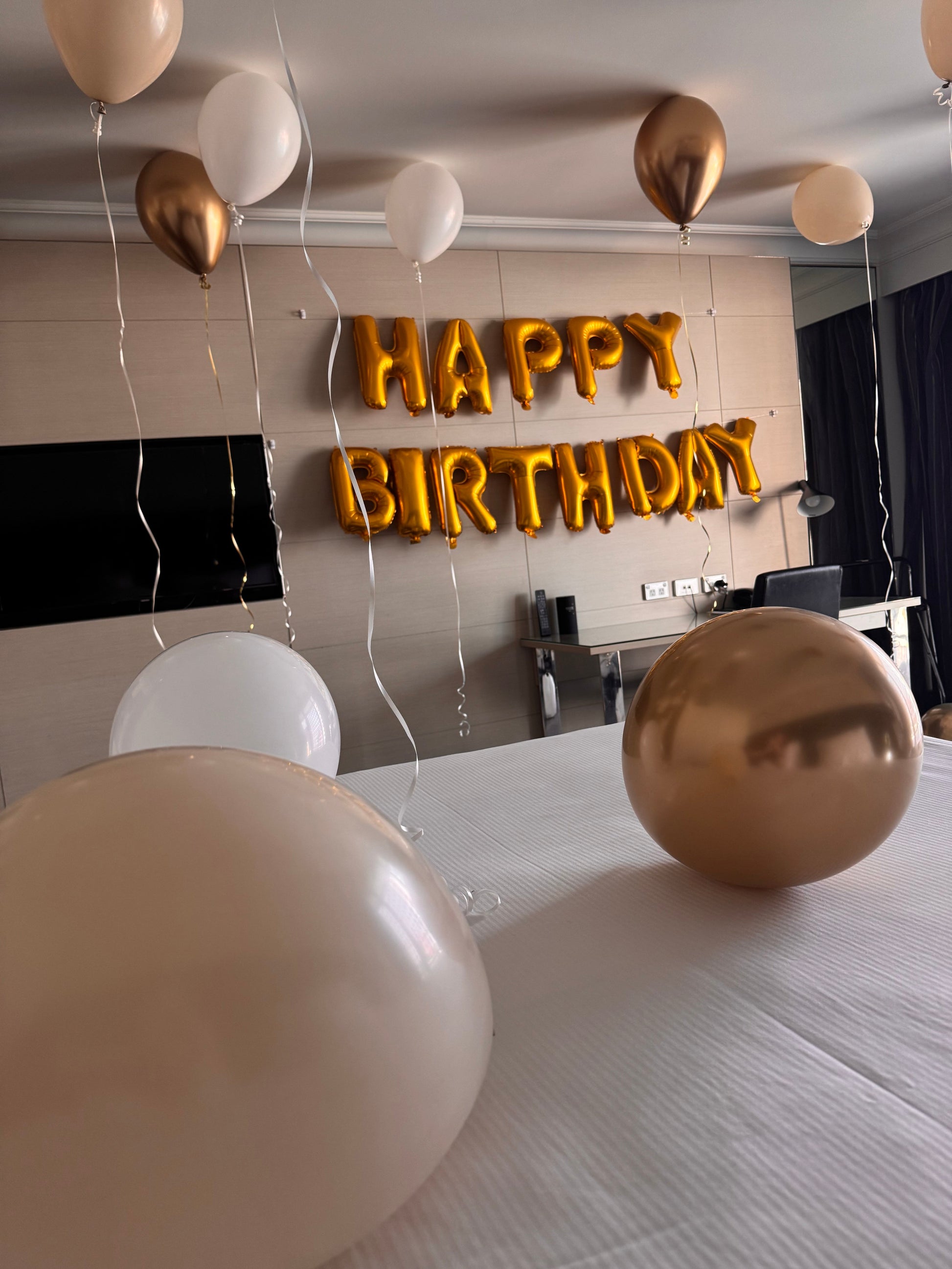 Happy Birthday Hotel Room Surprise