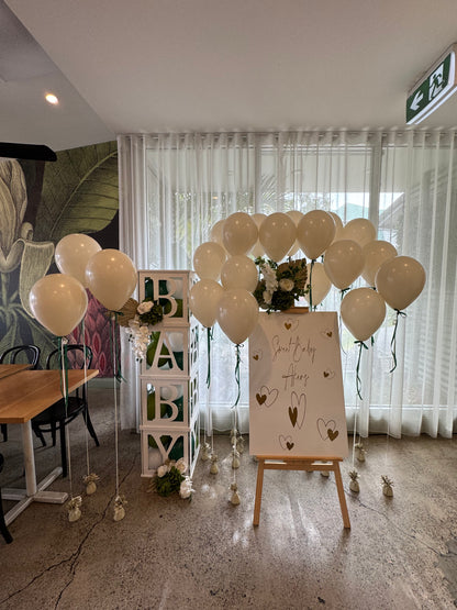 Baby Shower Easel and Helium Package