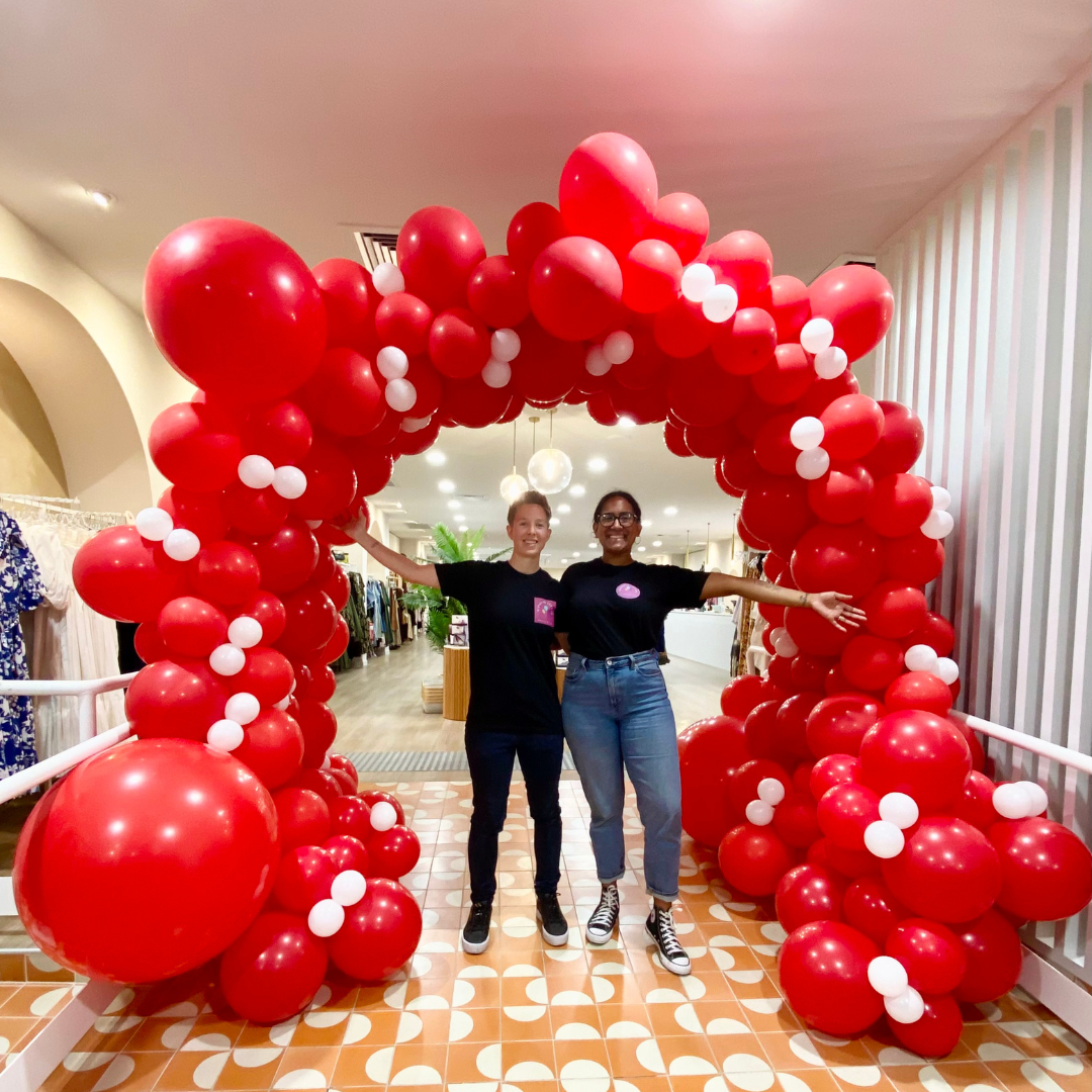 Balloon Arch, Balloons Brisbane, Organic Balloon Arch, Balloons For All Occasions