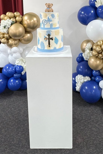Cake Plinth - White