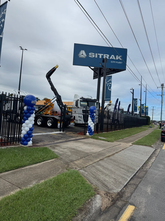 Balloon Columns Spiral x1 Corporate